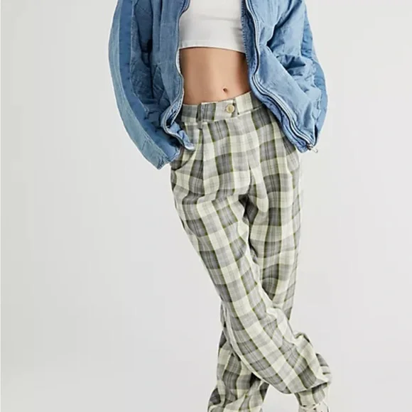 Free People Blue Quilted Jacket - Picture 2 of 9